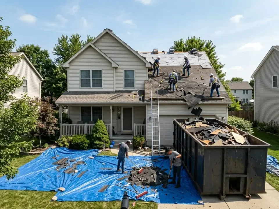 roof-replacement-debris-remova-004 — frequently asked questions, Cheapest Dumpster Rentals in Silver Hill, MD